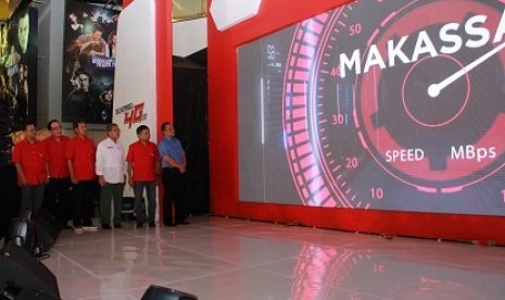 Peresmian 4G LTE Telkomsel di Makassar