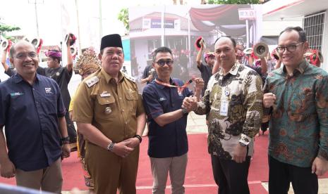 Peresmian 84 Kantor Cabang Pembantu Layanan Pos Universal (KCP LPU).