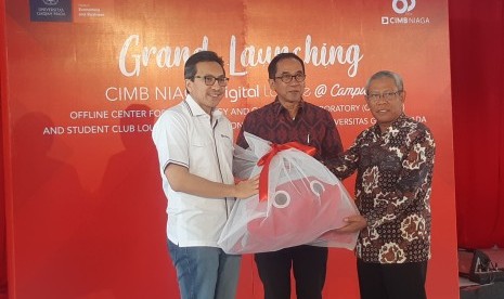  Peresmian CIMB Niaga Digital Lounge di Fakultas Ekonomi dan Bisnis Universitas Gadjah Mada (UGM)