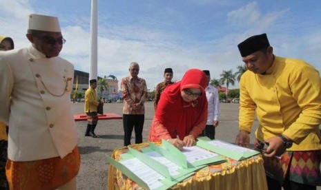 Peresmian Kantor BAZNAS di Kabupaten Berau, Kaltim, Jumat (15/9).