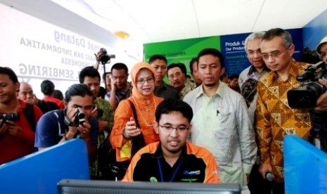 Peresmian program internet kecamatan