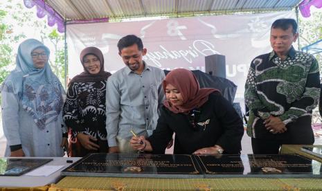   Peresmian program padat karya lima tempat di wilayah Kapanewon Minggir, Sleman.