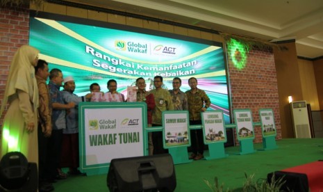 Peresmian program-program andalan Global Wakaf dengan mengusung tema 