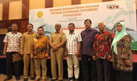 Peresmian sistem perizinan Kementan bersama KPK di Aceh