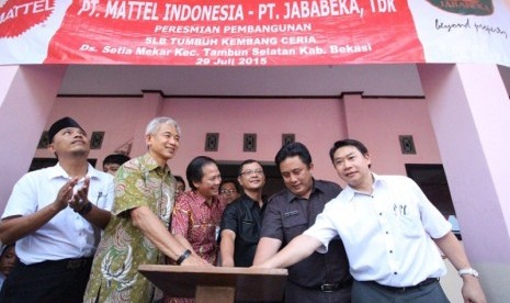 Peresmian SLB oleh CSR Jababeka-Mattel Indonesia