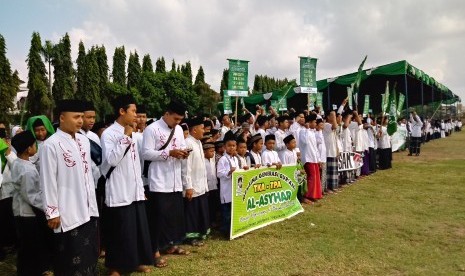 Peringatan Hari Santri Nasional di Lapangan Panahan, Yogyakarta.