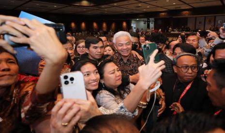 Peringatan HUT ke-25 Paguyuban Sosial Marga Tionghoa Indonesia (PSMTI). Adapun acara tersebut digelar di Gedung Sasono Langen Budoyo, Taman Mini Indonesia Indah (TMII), Jakarta Timur, Senin (2/10/2023).