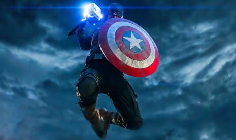 Captain America dalam film Avengers: Endgame. Film Captain America 4 memiliki judul baru yaitu Captain America: Brave New World.