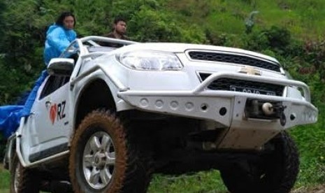 Perjalanan menuju Desa Cipulus, Sukabumi.