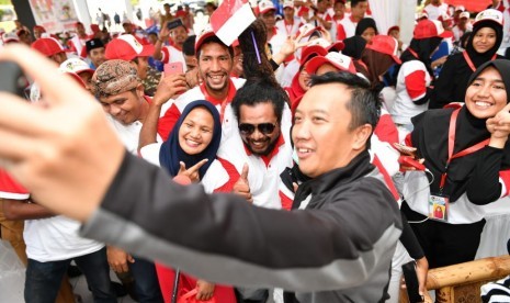 Perkemahan Pemuda 2019. Menpora Imam Nahrawi menghadiri Perkemahan Pemuda 2019 di Tidore.