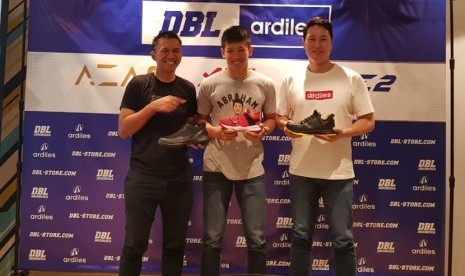 Perkenalan sepatu Abraham Damar Grahita, AD1, yang diproduksi Ardiles bekerja sama dengan PT DBL