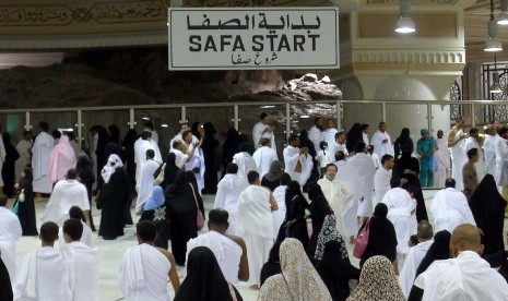 Permulaan bukit Shafa di Makkah.