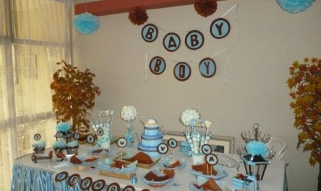 Pernak pernik perayaan baby shower