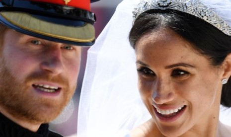 Pernikahan Meghan Markle dan Pangeran Harry.