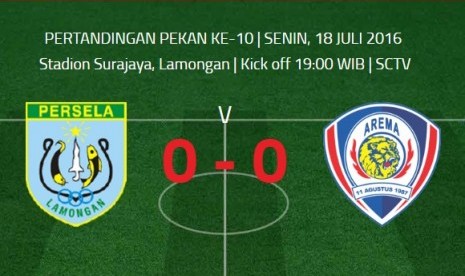 Persela Vs Arema