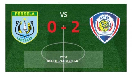 Persela vs Arema