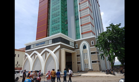 Persiapan Tanwir Aisyiyah di Universitas Muhammadiyah Surabaya.