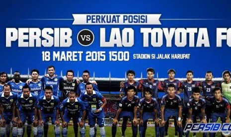 Persib Bandung vs Lao Toyota