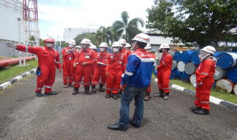 Pertamina gelar pelatihan safetyman guna menekan angka pengangguran di Cilacap.