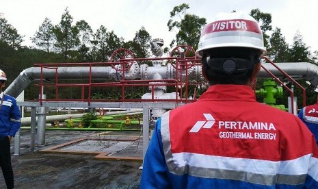 Pertamina Geothermal Energi mengembangkan PLTP Unit 6 untuk bisa menambah pasokan listrik dan menambah bauran energi dari porsi Panas Bumi. Pemerintah menyatakan butuh 36 miliar dolar untuk mengejar target bauran energi. (Ilustrasi).