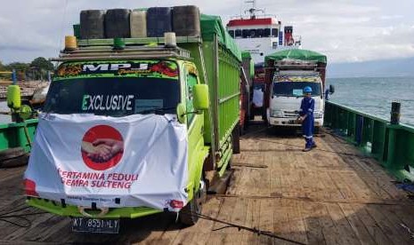 Pertamina kembali mengirimkan tambahan tabung elpiji kepada warga Palu 