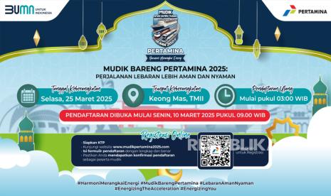 Pertamina menyediakan 5.000 kursi bagi pemudik dalam Mudik Gratis Bersama Pertamina 2025.