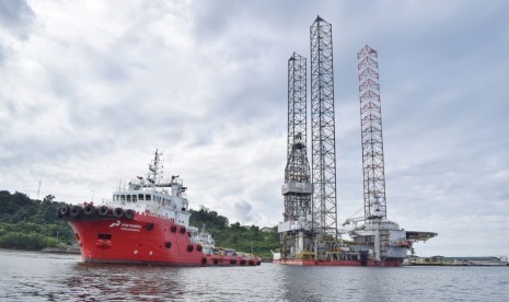 Pertamina operasikan rig di Hulu Mahakam.