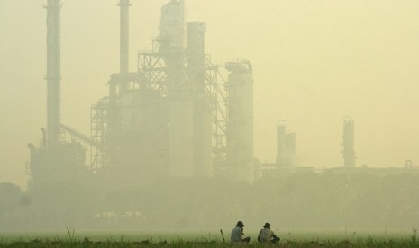 Pertamina's refinery in Indramayu, West Java (illustration)