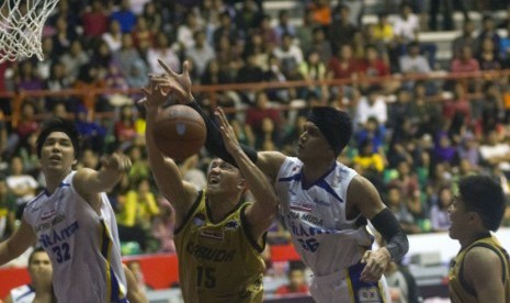 Pertandingan basket National Basketbal League (NBL/ilustrasi). 