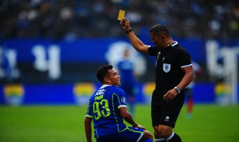 Pertandingan Liga 1 Indonesia antara Persib Bandung melawan Madura United di Stadion GBLA, Bandung, Sabtu (30/7/2022). Laga berakhir dengan skor 3-1 untuk kemenangan tim Madura United.