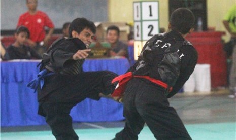 Pertandingan pencak silat (ilustrasi)