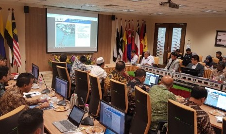 Pertemuan 3rd Task Force Melaka-Dumai RoRo Ferry Operation Meeting yang digelar di Kuala Lumpur, Malaysia pada hari ini (4/4).