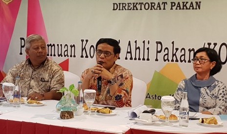 Pertemuan komisi pakan bersama Dirjen PKH Kementan I Ketut Diarmita beberapa waktu lalu