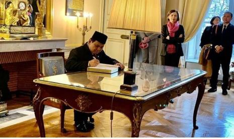 Menhan Prancis Bertemu Prabowo di Hotel de Brienne Malam Ini