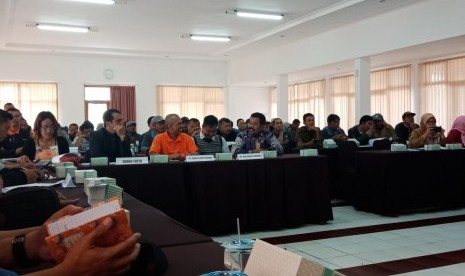 Pertemuan petani dan pengusaha di Lembang Bandung Jawa Barat beberapa waktu lalu