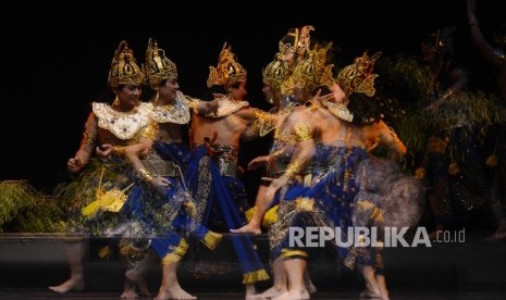 Ilustrasi budaya ketoprak. Budaya ketoprak dijadikan media kampanyekan moderasi beragama di Temanggung