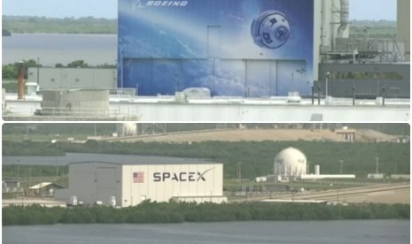 Perusahaan Boeing dan SpaceX