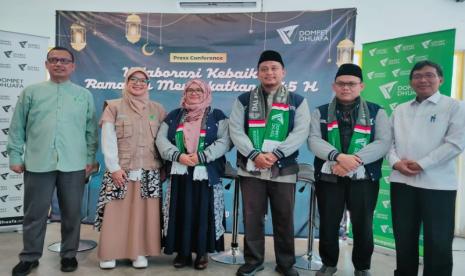 Perwakilan Dai Ambasador Dompet Dhuafa yang akan dikirimkan ke 13 negara selama bulan Suci Ramadhan 1445 Hijriyah.