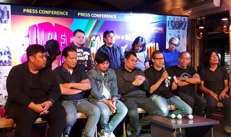 Perwakilan lima grup musik Indonesia yang akan tampil dalam 