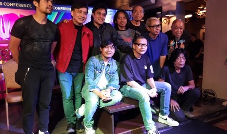 Perwakilan lima grup musik Indonesia yang akan tampil dalam 