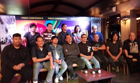 Perwakilan lima grup musik Indonesia yang akan tampil dalam 