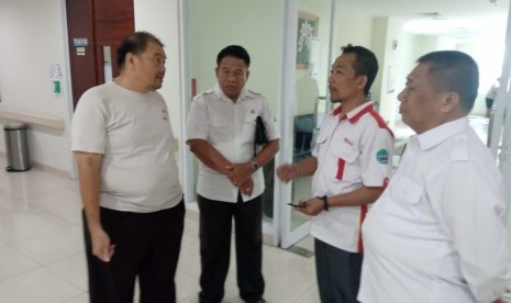 Perwakilan manajemen Alfamart sempat mengunjungi korban di RS Tarakan.