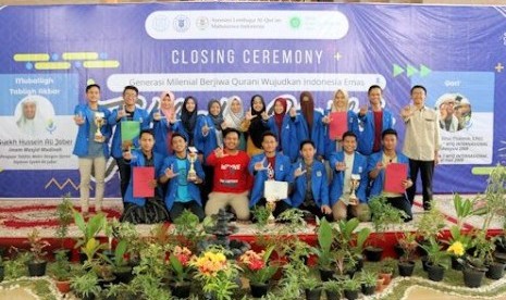 Perwakilan Universitas Islam Indonesia (UII) yang berlaga di MTQ UNS 2018.