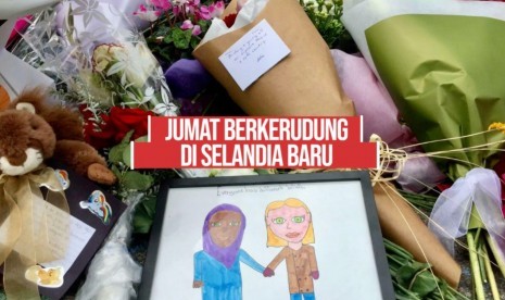 Pesan duka warga Selandia Baru pascaserangan teror (ilustrasi)