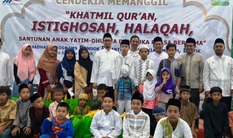 Pesantren Cendikia Amanah santui 250 yatim dan dhuafa, Ahad (12/5)