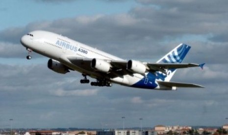 pesawat garuda a380 republika