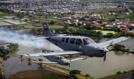 Ilustrasi. Pesawat latih TNI AL jenis G-36 Bonanza T-2503 yang dinyatakan hilang pada Rabu (7/9/2022) kemarin ditemukan di bawah permukaan air dengan kedalaman kurang lebih 15 meter.