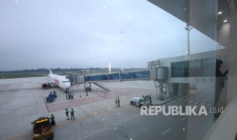 Bandara Syamsudin Noor Banjarmasin, Kalimantan Selatan.