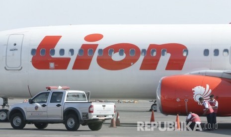 Pesawat Lion Air  (ilustrasi). PT Angkasa Pura (AP) II (Persero) memindahkan operasional penerbangan internasional Lion Air Group di Bandara Soekarno-Hatta mulai 16 Desember 2022. 