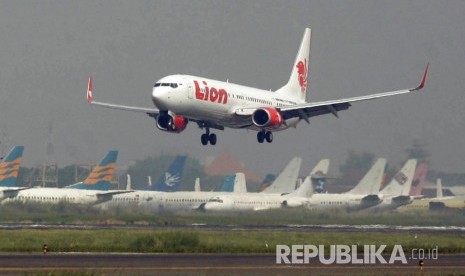 Pesawat Lion Air  (ilustrasi)